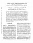 Research paper thumbnail of Influence of interatomic bonding potentials on detonation properties