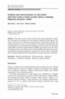 Research paper thumbnail of Synthesis and characterization of water-based poly(vinyl acetate-co-butyl acrylate) latexes containing oligomeric protective colloid