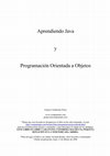 Research paper thumbnail of Programación Orientada a Objetos