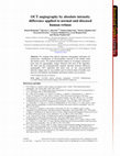 Research paper thumbnail of OCT angiography by absolute intensity difference applied to normal and diseased human retinas