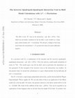 Research paper thumbnail of The Isovector Quadrupole-Quadrupole Interaction Used in Shell Model Calculations withN = 2 Excitations