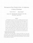 Research paper thumbnail of Heterogeneous Firms Trading In Ideas: An Application to Energy Technologies