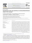 Research paper thumbnail of Development of the area postrema: An immunohistochemical study in the macaque