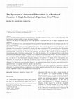 Research paper thumbnail of The Spectrum of Abdominal Tuberculosis in a Developed Country: A Single Institution’s Experience Over 7 Years