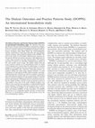 Research paper thumbnail of The Dialysis Outcomes and Practice Patterns Study (DOPPS): Design, data elements, and methodology