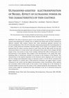 Research paper thumbnail of Ultrasound-assisted electrodeposition of nickel: Effect of ultrasonic power on the characteristics of thin coatings