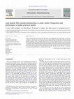 Research paper thumbnail of Lead dioxide film sonoelectrodeposition in acidic media: Preparation and performance of stable practical anodes