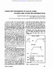 Research paper thumbnail of Computer Processing of Scans Using Fourier and Other Transformations