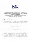 Research paper thumbnail of Biodisponibilité des polluants du sol : définition, caractérisation et utilisation potentielle dans la gestion des sites et sols pollués