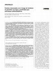 Research paper thumbnail of Factores relacionados con el riesgo de trombosis en pacientes con lupus y positividad para anticuerpos antifosfolipídicos