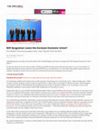 Research paper thumbnail of "Will Kyrgyzstan Leave the Eurasian Economic Union?"