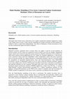 Research paper thumbnail of Multi-machine modelling of two series connected 5-phase synchronous machines: effect of harmonics on control