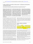 Research paper thumbnail of Cardiac morbidity and mortality in deferoxamine- or deferiprone-treated patients with thalassemia major. Cardiac morbidity and therapy in thalassemia major