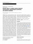 Research paper thumbnail of Nicotinic effects on cognitive function: behavioral characterization, pharmacological specification, and anatomic localization