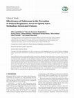 Research paper thumbnail of Effectiveness of naltrexone in the prevention of delayed respiratory arrest in opioid-naive methadone-intoxicated patients