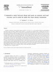 Research paper thumbnail of Comparative study between sheep and goats on rumenic acid and vaccenic acid in milk fat under the same dietary treatments