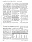 Research paper thumbnail of A view of Neandertal genetic diversity