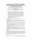 Research paper thumbnail of Novel auto-correction method in a fiber-optic distributed-temperature sensor using reflected anti-Stokes Raman scattering