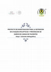 Research paper thumbnail of PROYECTO DE INVESTIGACION PARA LA DETENCION DE ATAQUES EPILEPTICOS Y PREVENCION DE DAÑOS EN CAIDAS DE PACIENTES Etapa 1 (Estudio bibliográfico