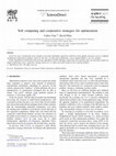 Research paper thumbnail of Soft computing and cooperative strategies for optimization