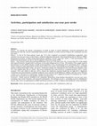 Research paper thumbnail of Activities, participation and satisfaction one-year post stroke