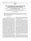 Research paper thumbnail of Submesoscale eddies at the caucasus Black Sea shelf and the mechanisms of their generation