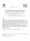 Research paper thumbnail of Parental self-confidence, parenting styles, and corporal punishment in families of ADHD children in Iran