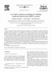 Research paper thumbnail of Low light conditions modelling for building integrated photovoltaic (BIPV) systems