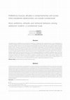 Research paper thumbnail of Preferência musical, atitudes e comportamentos anti-sociais entre estudantes adolescentes: um estudo correlacional