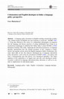 Research paper thumbnail of Colonization and English ideologies in India: A language policy perspective