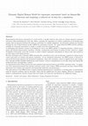 Research paper thumbnail of Dynamic Digital Human Model for ergonomic assessment based on human-like behaviour and requiring a reduced set of data for a simulation