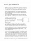 Research paper thumbnail of CHAPTER 21: Electric Charges and Electric Field Responses to Questions