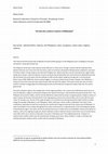 Research paper thumbnail of THE MULTIPLE LAYERS OF CONFLICT IN MINDANAO