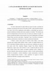 Research paper thumbnail of A ATUAÇÃO DO BRASIL FRENTE AO GOLPE MILITAR EM HONDURAS EM 2009