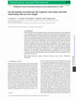 Research paper thumbnail of On microseisms recorded near the Ligurian coast (Italy) and their relationship with sea wave height