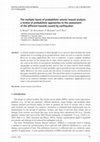 Research paper thumbnail of The multiple facets of probabilistic seismic hazard analysis: a review of probabilistic approaches to the assessment of the different hazards caused by earthquakes