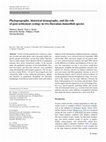 Research paper thumbnail of Phylogeography, historical demography, and the role of post-settlement ecology in two Hawaiian damselWsh species