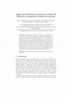 Research paper thumbnail of Supervised Classification Methods for Mining Cell Differences as Depicted by Raman Spectroscopy