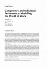 Research paper thumbnail of Competency and Individual Performance: Modelling the World of Work