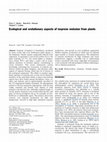 Research paper thumbnail of Ecological and evolutionary aspects of isoprene emission from plants