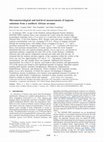 Research paper thumbnail of Micrometeorological and leaf-level measurements of isoprene emissions from a southern African savanna