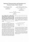 Research paper thumbnail of Statistical characterization and simulation of a femtocell indoor radio channel