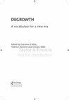 Research paper thumbnail of Political ecology perspectives on degrowth (2014)