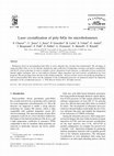 Research paper thumbnail of Laser crystallisation of poly-SiGe for microbolometers