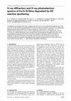 Research paper thumbnail of X-ray diffraction and x-ray photoelectron spectroscopy study of partially strained SiGe layers produced via excimer laser processing