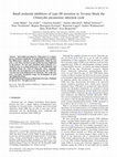 Research paper thumbnail of Small molecule inhibitors of type III secretion in Yersinia block the Chlamydia pneumoniae infection cycle