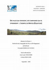 Research paper thumbnail of Des villes qui croissent, des campagnes qui se dynamisent: l’exemple de Wintza (Equateur)