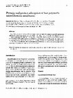 Research paper thumbnail of Porosity and protein adsorption of four polymeric microfiltration membranes