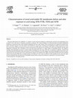 Research paper thumbnail of Characterization of novel acid-stable NF membranes before and after exposure to acid using ATR-FTIR, TEM and AFM