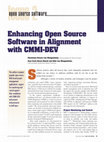 Research paper thumbnail of Enhancing Open Source Software in Alignment with CMMI-DEV